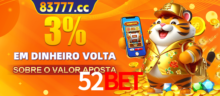 Promoção para baixar e instalar o aplicativo do cassino 52BET. O banner oferece uma recompensa de R1aR1aR8, com a imagem de uma cobra sobre moedas de ouro.