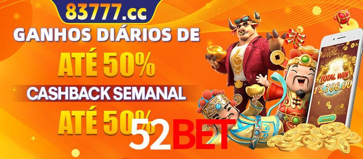 Anúncio de um membro ganhador do cassino 52BET que ganhou R$2.193.486,00 jogando o slot PG Fortune Tiger, com os mascotes do jogo comemorando o prêmio.